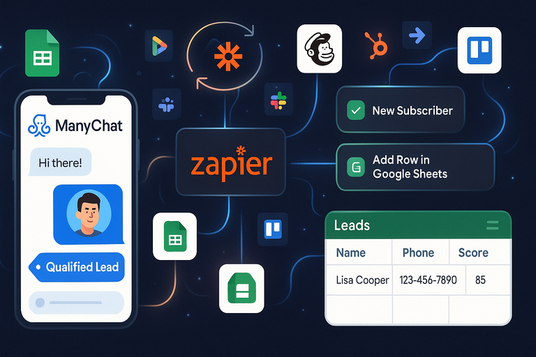 An informative illustration about
Use ManyChat And Zapier To Automate Everything Seamlessly