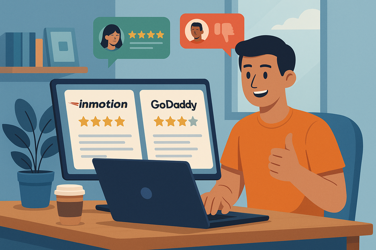 InMotion Domain vs GoDaddy: Which Is Better for You? An informative illustration about
User Reputation and Trustworthiness