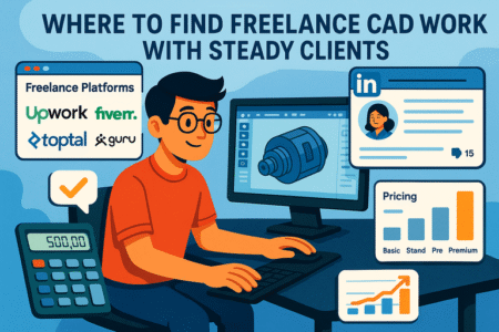 Read more about the article Where To Find Freelance CAD Work With Steady Clients