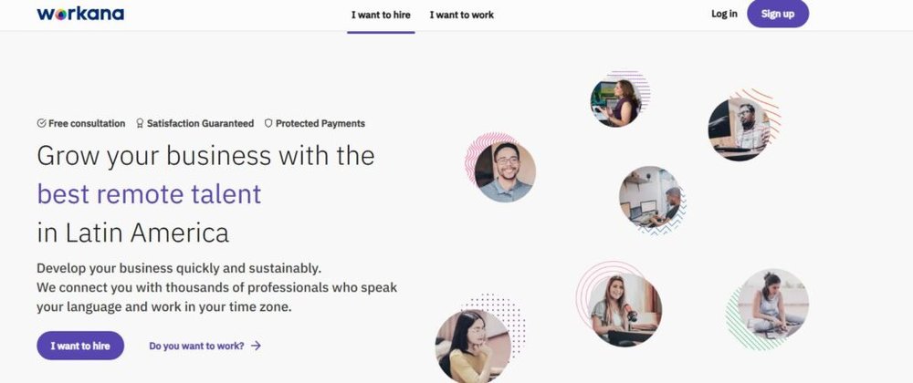 An informative illustration about
Workana