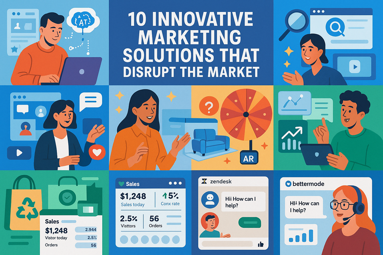10 Innovative Marketing Solutions That Disrupt the Market You are currently viewing 10 Innovative Marketing Solutions That Disrupt the Market