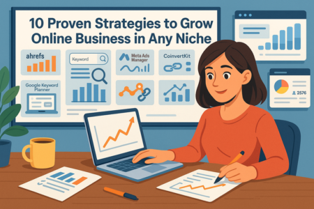 Read more about the article 10 Proven Strategies to Grow Online Business in Any Niche