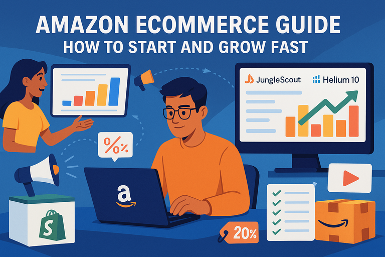 You are currently viewing Amazon Ecommerce Guide: How to Start and Grow Fast