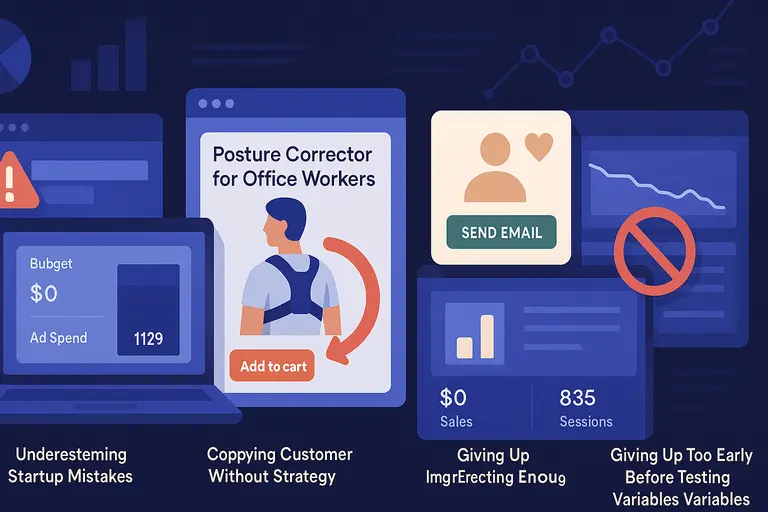 Dropshipping for Beginners: The Complete No-Fluff Guide An informative illustration about
Avoiding Common Mistakes Beginners Make