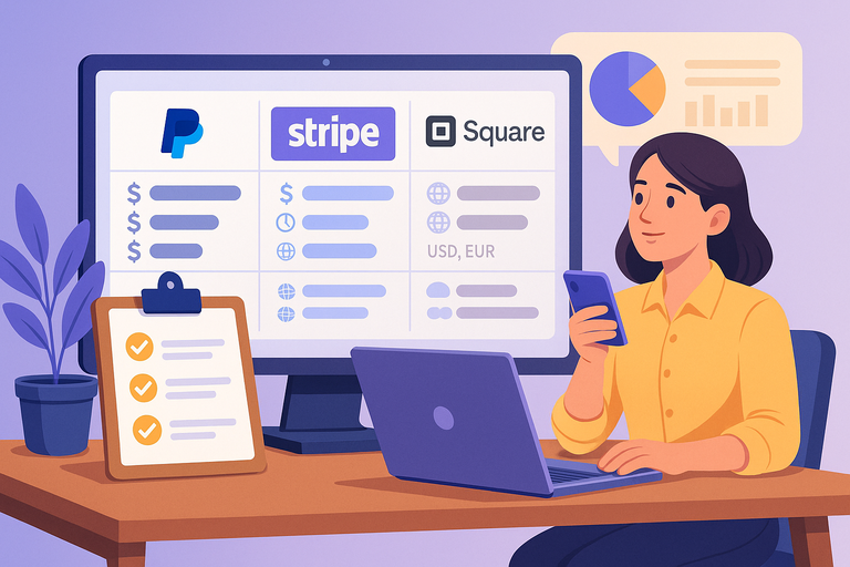 An informative illustration about
Choosing the Right E Commerce Payment Platform