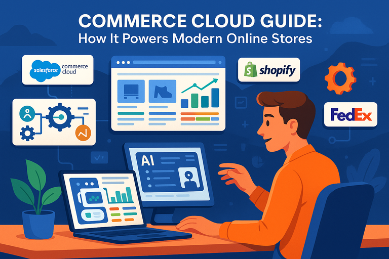 You are currently viewing Commerce Cloud Guide: How It Powers Modern Online Stores