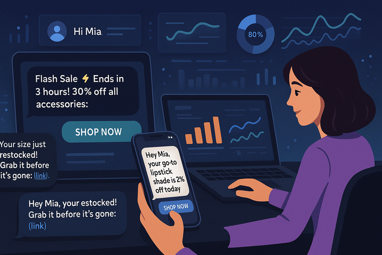 An informative illustration about
Crafting High-Converting SMS Campaigns