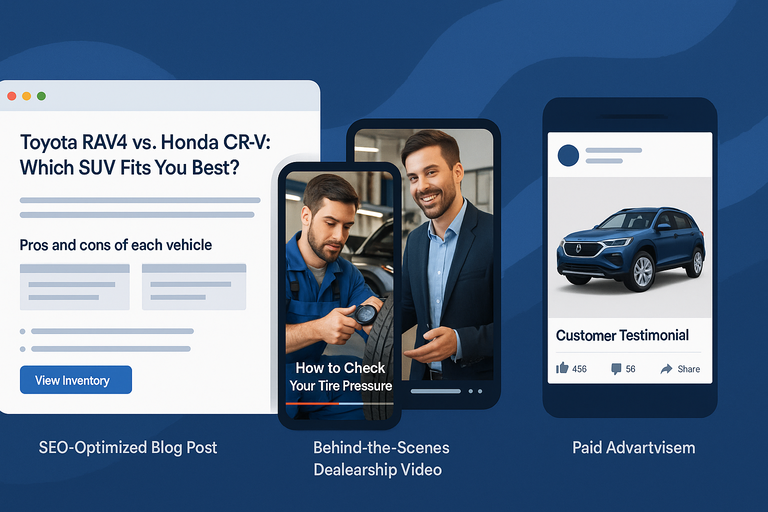 An informative illustration about
Drive More Sales with Video and Content Marketing