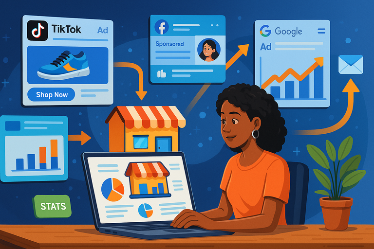 How to Build a Dropshipping Store That Actually Converts An informative illustration about
Driving Targeted Traffic to Your Dropshipping Store