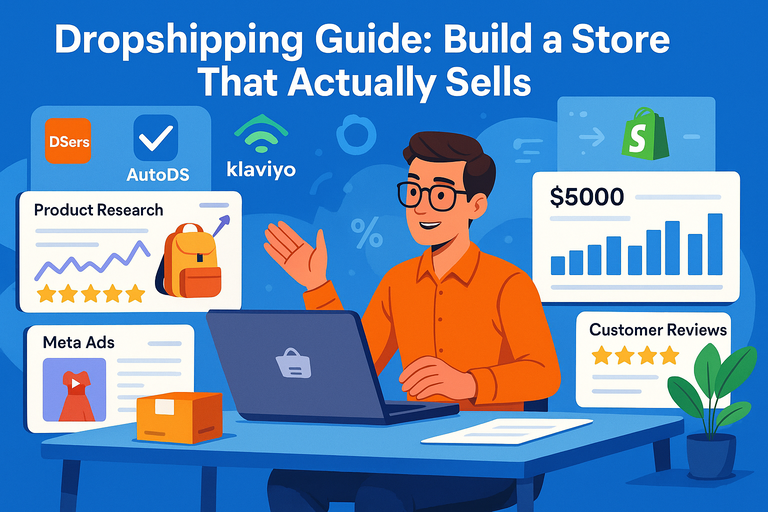 You are currently viewing Dropshipping Guide: Build a Store That Actually Sells