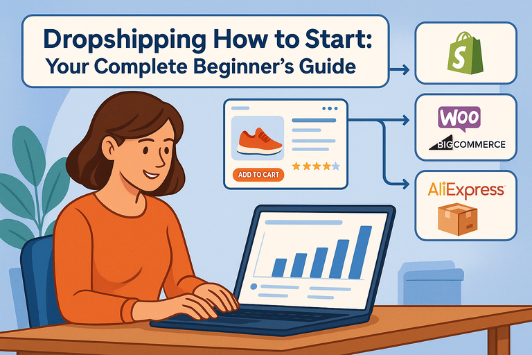 You are currently viewing Dropshipping How to Start: Your Complete Beginner’s Guide