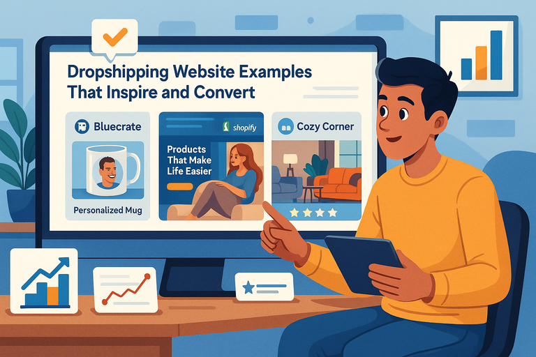 You are currently viewing Dropshipping Website Examples That Inspire and Convert