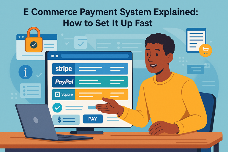 You are currently viewing E Commerce Payment System Explained: How to Set It Up Fast