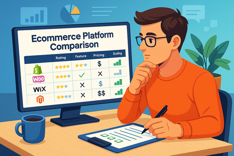 You are currently viewing Ecommerce Platform Comparison: Which One Fits Your Brand?