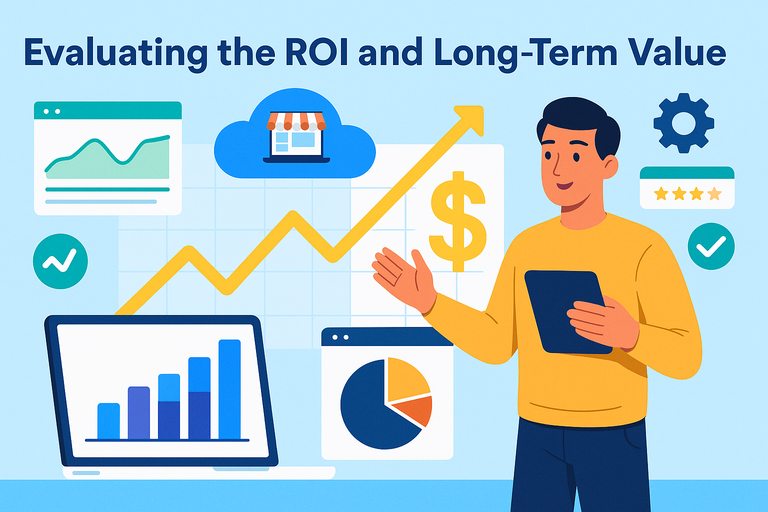 An informative illustration about
Evaluating the ROI and Long-Term Value of SAP Commerce Cloud