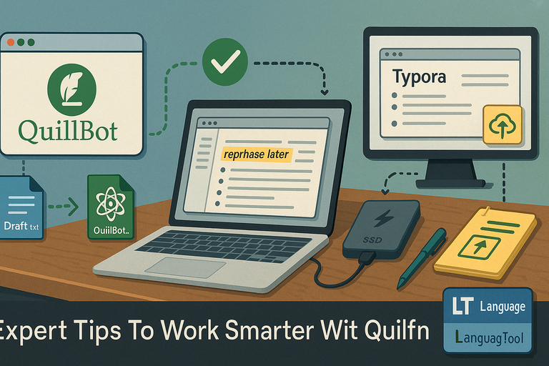 An informative illustration about
Expert Tips To Work Smarter With QuillBot Offline
