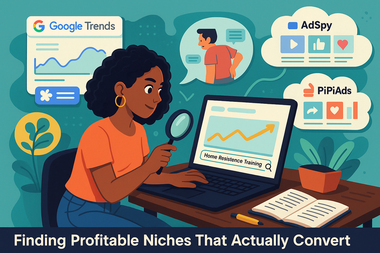 An informative illustration about
Finding Profitable Niches That Actually Convert