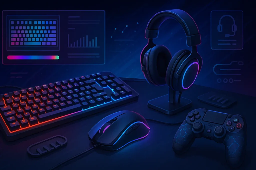 An informative illustration about
Gaming Accessories With Strong Market Growth