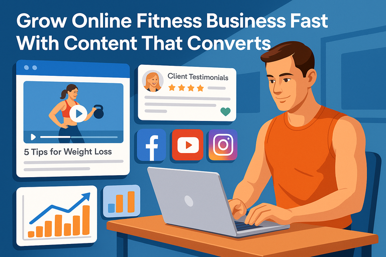 You are currently viewing Grow Online Fitness Business Fast With Content That Converts