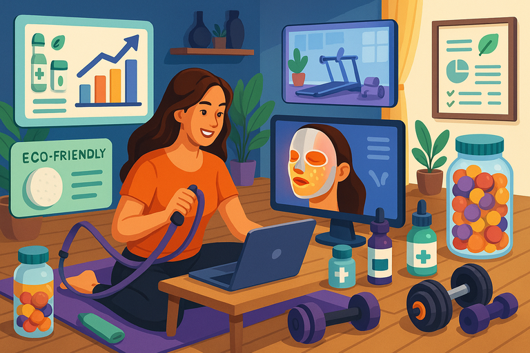 An informative illustration about
Health And Wellness Products Seeing Explosive Growth