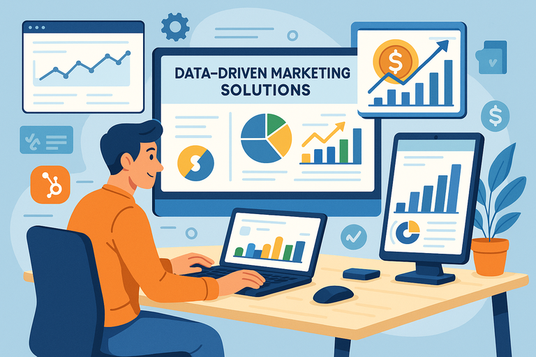 You are currently viewing How Data Driven Marketing Solutions Boost Real ROI Fast