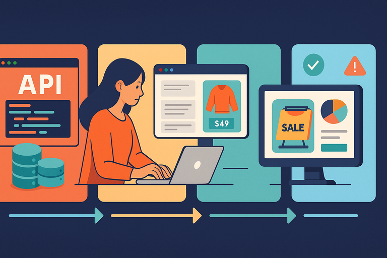 An informative illustration about
How To Get Started With Headless Commerce