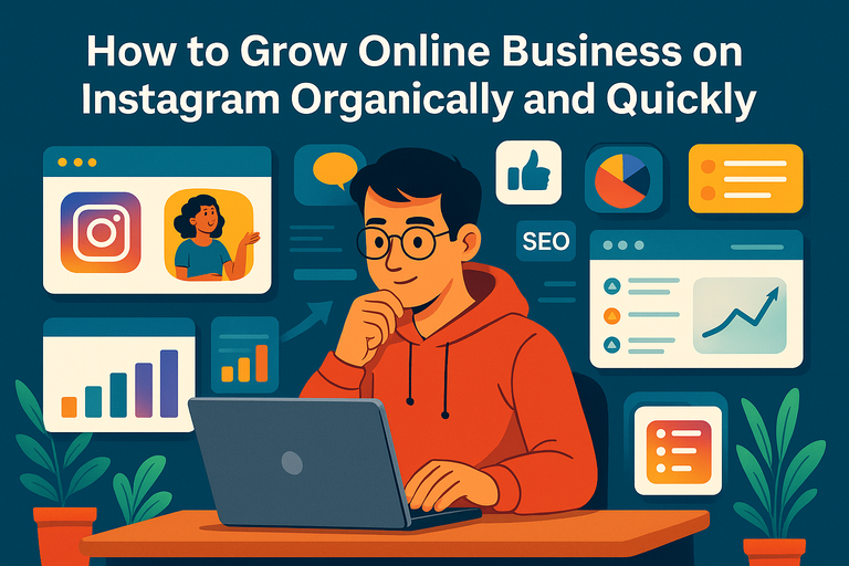 You are currently viewing How to Grow Online Business on Instagram Organically and Quickly