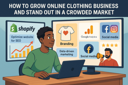 Read more about the article How to Grow Online Clothing Business and Stand Out in a Crowded Market