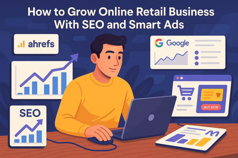 You are currently viewing How to Grow Online Retail Business With SEO and Smart Ads