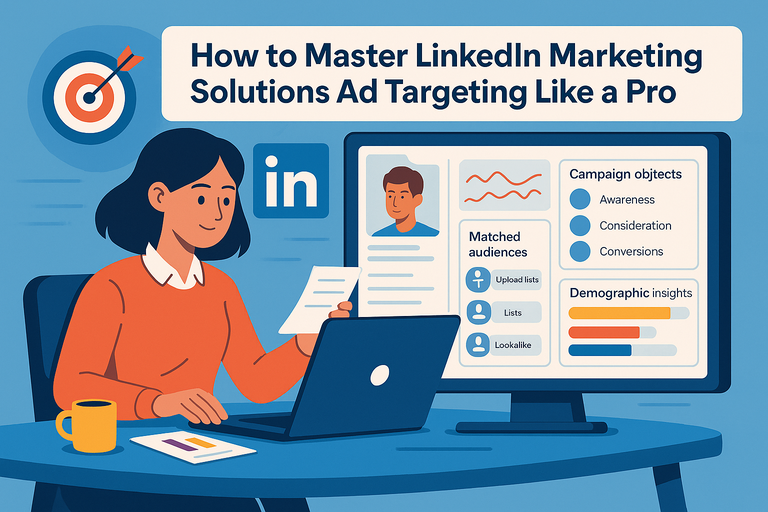 You are currently viewing How to Master LinkedIn Marketing Solutions Ad Targeting Like a Pro