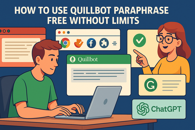 You are currently viewing How to Use Quillbot Paraphrase Free Without Limits