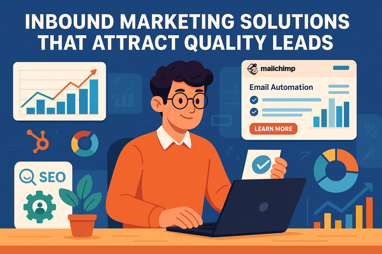 An informative illustration about Inbound Marketing Solutions That Attract Quality Leads