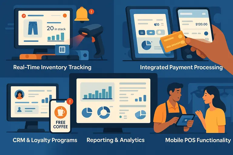 An informative illustration about
Key Features Every Online POS System Should Have