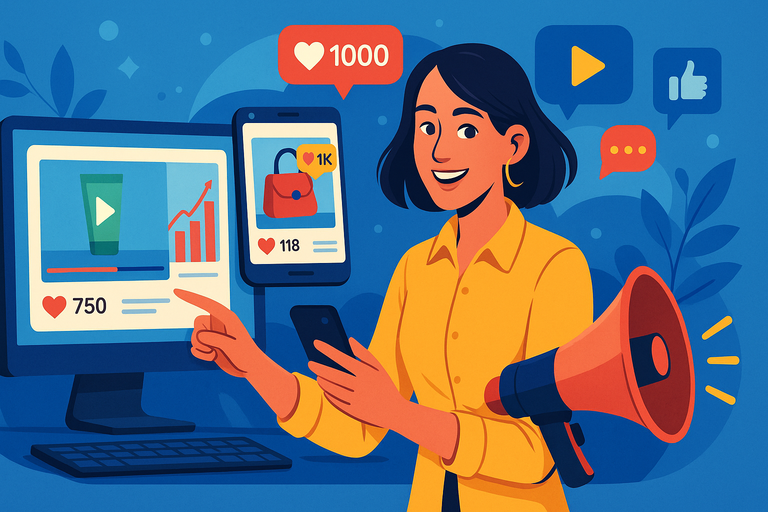 An informative illustration about
Leverage Social Media Marketing Effectively