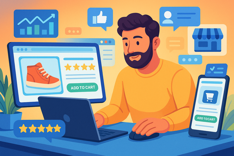 Shopify Dropshipping Guide: How to Build and Scale a Store That Sells An informative illustration about
Optimizing Your Shopify Dropshipping Store for Conversions