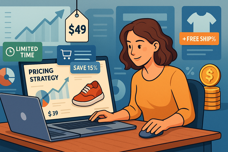 How to Build a Dropshipping Store That Actually Converts An informative illustration about
Pricing Strategies to Boost Conversion and Profit Margins