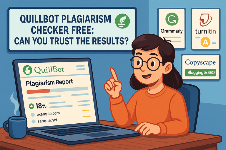 Quillbot Plagiarism Checker Free: Can You Trust the Results? You are currently viewing Quillbot Plagiarism Checker Free: Can You Trust the Results?