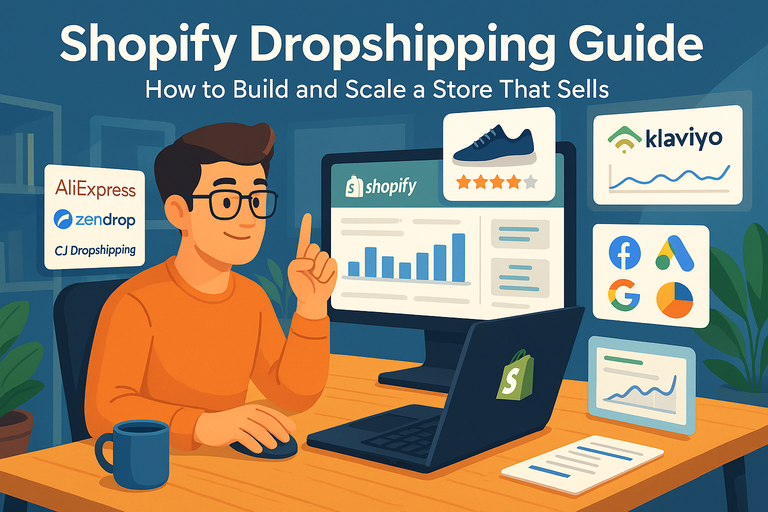 Shopify Dropshipping Guide: How to Build and Scale a Store That Sells You are currently viewing Shopify Dropshipping Guide: How to Build and Scale a Store That Sells