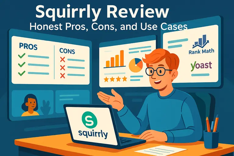 Squirrly Review: Honest Pros, Cons, and Use Cases You are currently viewing Squirrly Review: Honest Pros, Cons, and Use Cases
