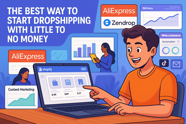 You are currently viewing The Best Way to Start Dropshipping With Little to No Money
