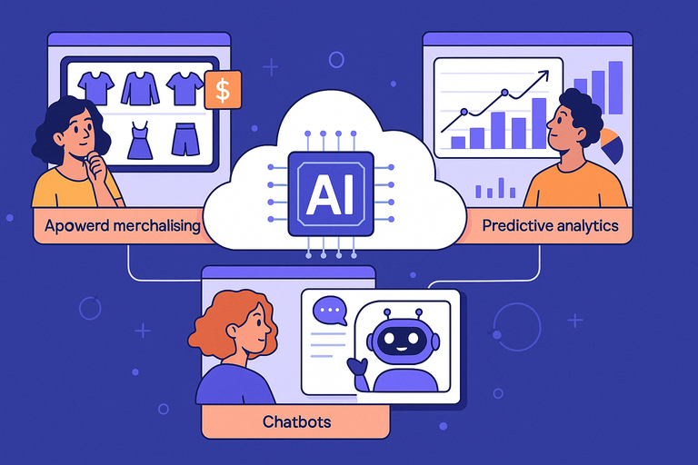 An informative illustration about
The Role of Artificial Intelligence in Commerce Cloud