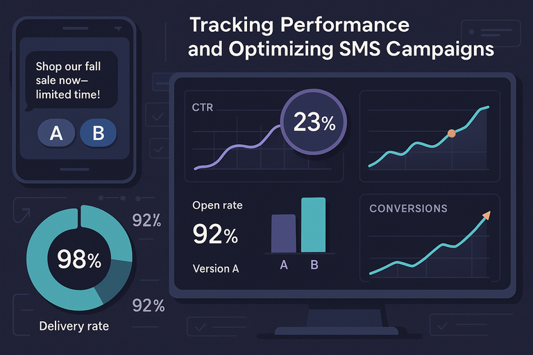 An informative illustration about
Tracking Performance and Optimizing SMS Campaigns
