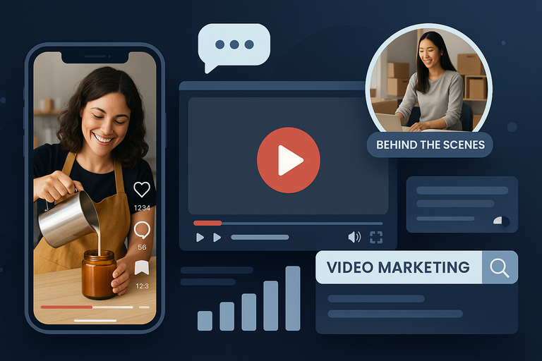 An informative illustration about
Use Video Marketing To Humanize Your Brand