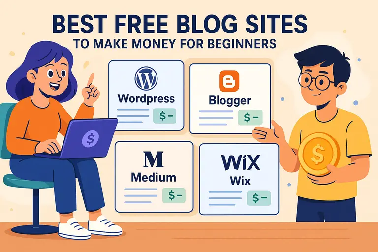 Best Free Blog Sites to Make Money for Beginners You are currently viewing Best Free Blog Sites to Make Money for Beginners