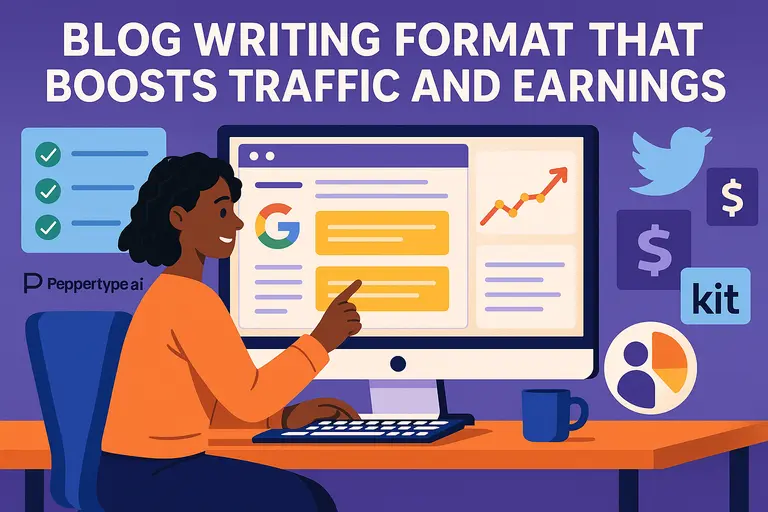 You are currently viewing Blog Writing Format That Boosts Traffic and Earnings