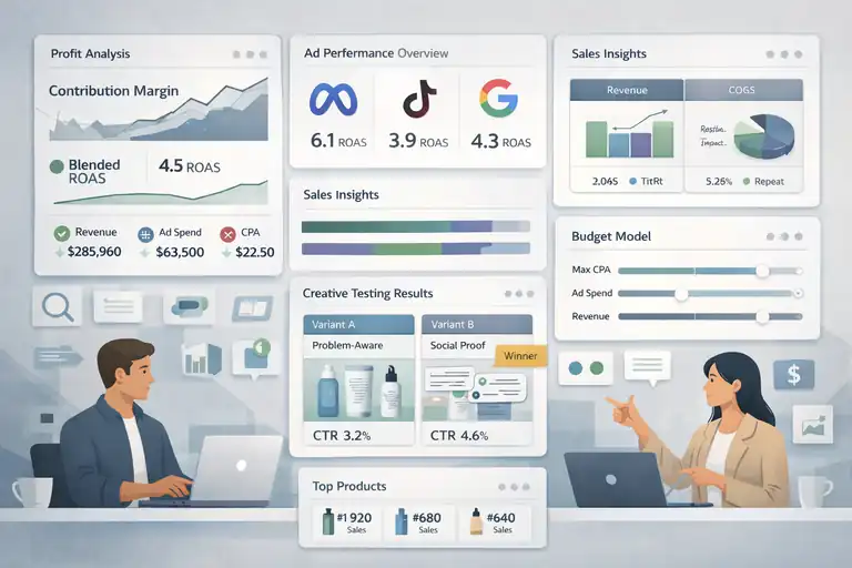 Ecommerce Marketing Agencies That Actually Drive Sales An informative illustration about Common Thread Collective DTC Ecommerce Growth Agency