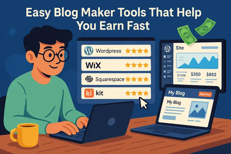 Easy Blog Maker Tools That Help You Earn Fast You are currently viewing Easy Blog Maker Tools That Help You Earn Fast