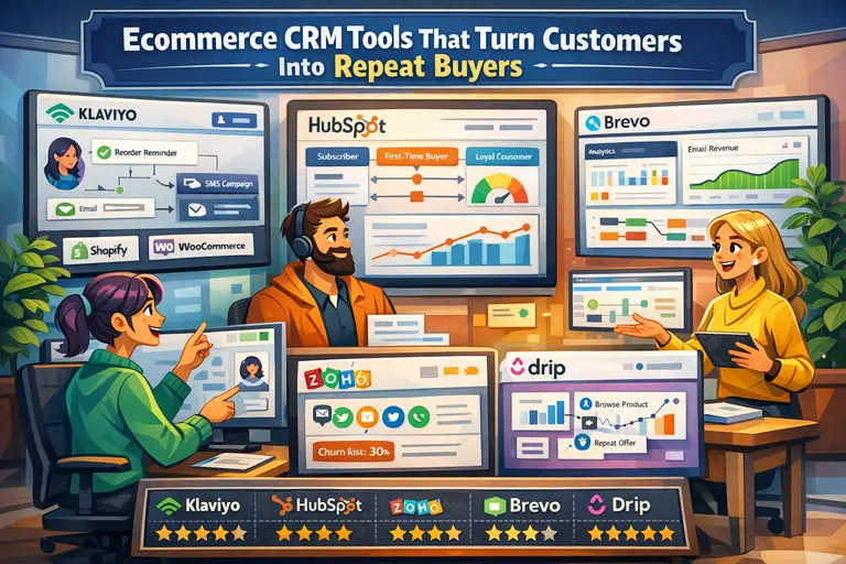 Ecommerce CRM Tools That Turn Customers Into Repeat Buyers You are currently viewing Ecommerce CRM Tools That Turn Customers Into Repeat Buyers