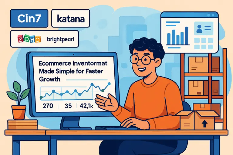 Ecommerce Inventory Management Made Simple for Faster Growth An informative illustration about Ecommerce Inventory Management Made Simple for Faster Growth