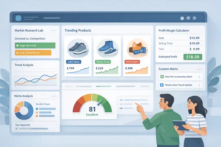 An informative illustration about Exploring The Key Features That Simplify Product Research